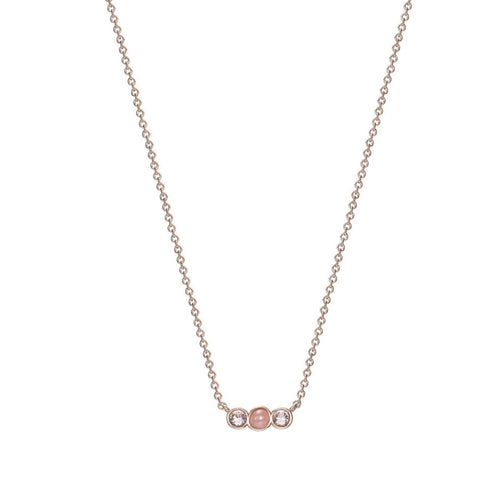 Esprit Damen Kette Collier Edelstahl Rosé JW52909 ESNL03062C420