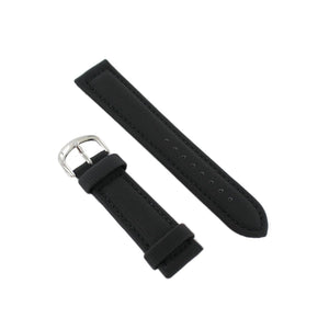 Ingersoll Ersatzband für Uhren Leder Textil schwarz Dornschließe Si 22 mm