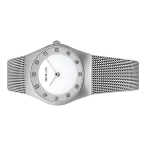 Bering Damen Uhr Armbanduhr Slim Classic - 11927-000 Meshband