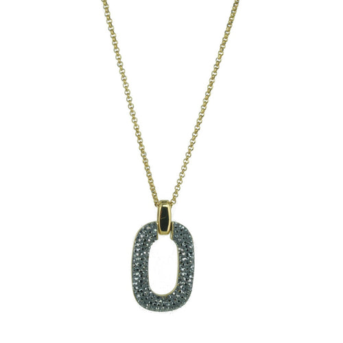 Joop Damen Kette Halskette Edelstahl Gold Ovally JPNL10594B800