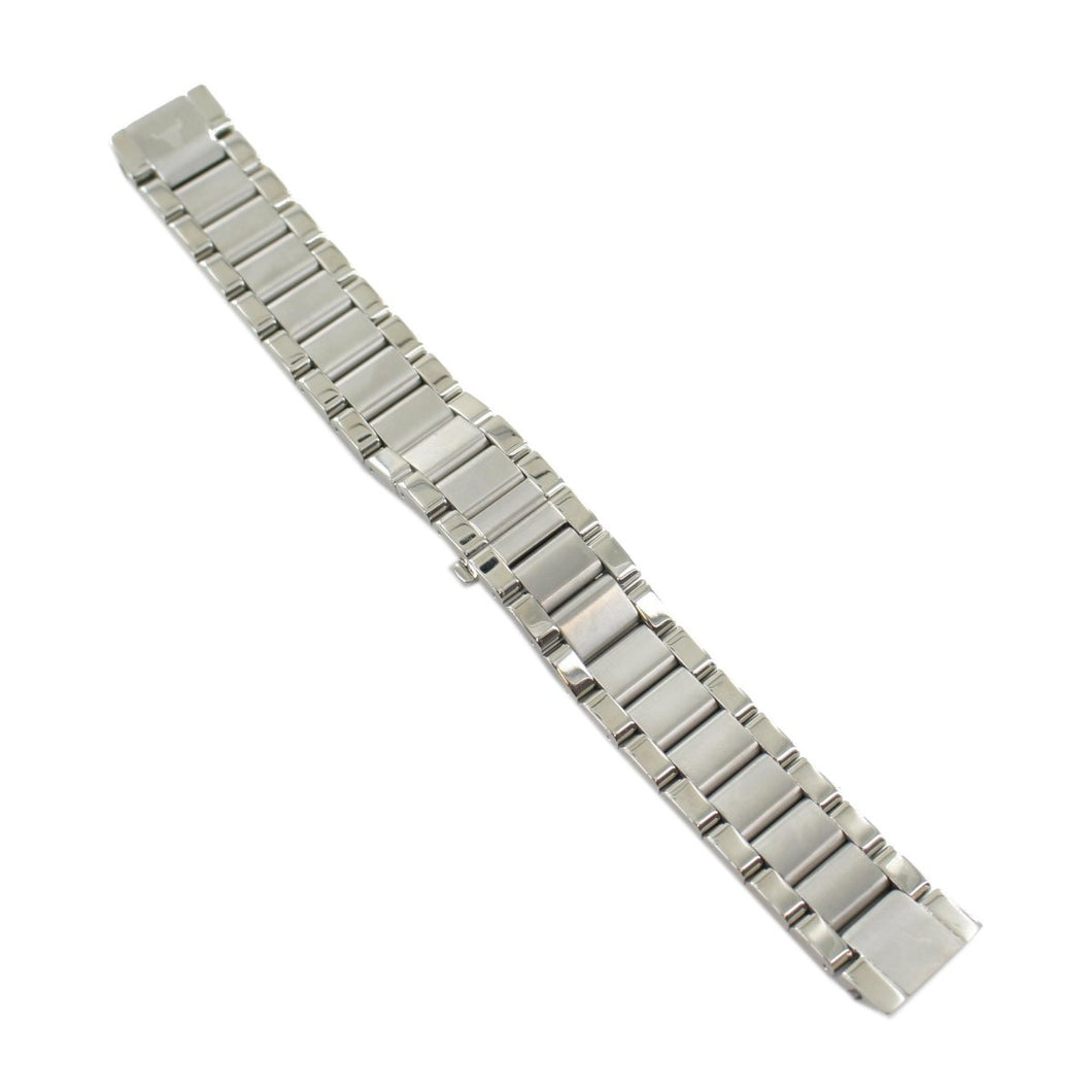 Ingersoll Ersatzband für Uhren Edelstahl Faltschl. Silber Bison No.20 22 mm