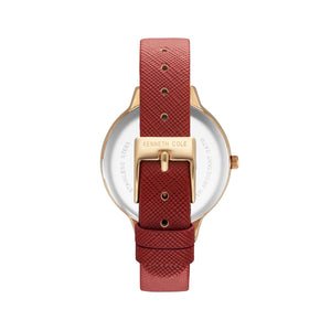 Kenneth Cole New York Damen Uhr Armbanduhr Leder KC15056004