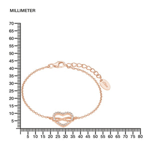 s.Oliver Jewel Damen Armband Silber Rosé Herz/Infinity 2020990