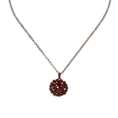 Konplott Halskette Collier Ballroom coralline antique kupfer