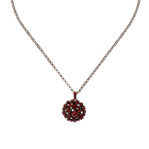 Konplott Halskette Collier Ballroom coralline antique kupfer