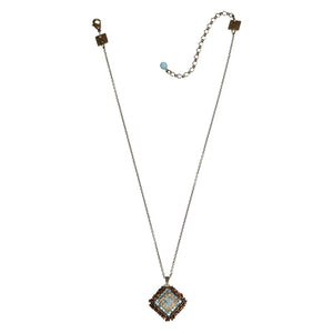 Konplott Halskette collier Beduin bluish / braun