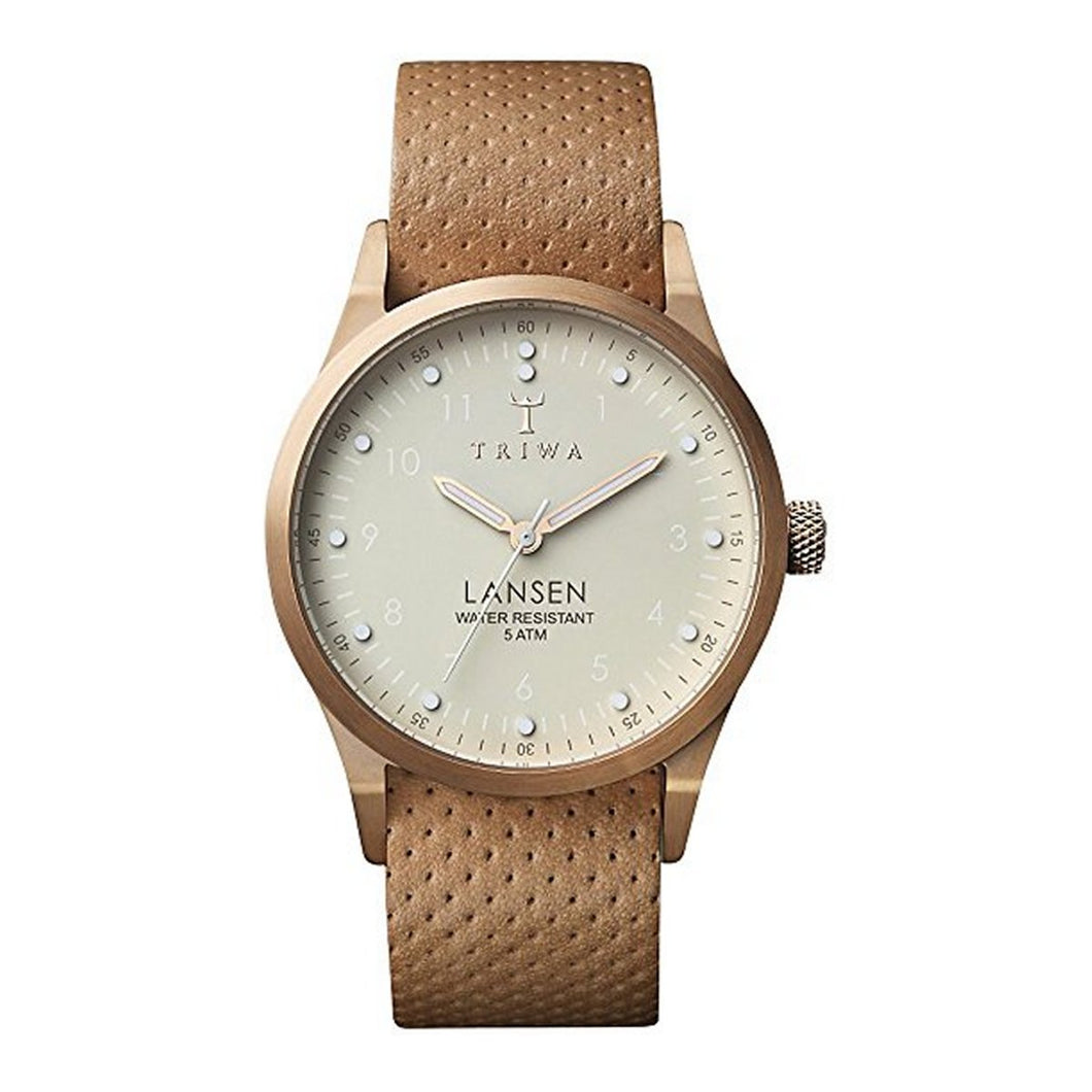 Triwa Unisex Uhr Armbanduhr LAST117-MD010614 Ivory Lansen Leder
