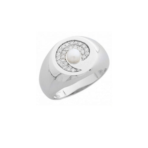 Misaki Damen Ring silber SPIRALE QCURSPIRALE