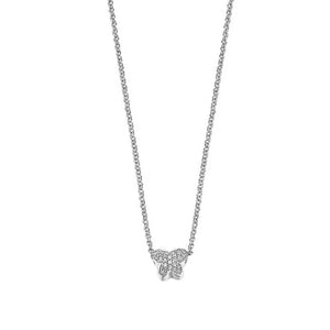 Esprit Damen Kette Collier Silber little butterfly ESNL92156A420