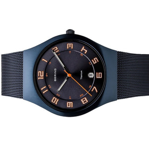 Bering Unisex Uhr Armbanduhr Slim Classic - 11937-393 Meshband
