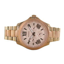 Laden Sie das Bild in den Galerie-Viewer, Fossil Damen Uhr Armbanduhr Edelstahl Rosé AM4634 CECILE
