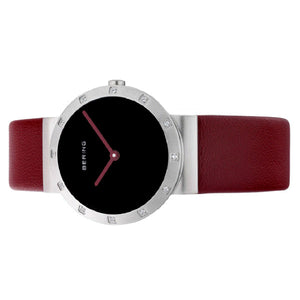 Bering Damen Uhr Armbanduhr Slim Ceramic - 10629-604 Leder