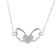 Laden Sie das Bild in den Galerie-Viewer, Scout Kinder Armkette Kette Silber Schmetterling Herz 265000001-n