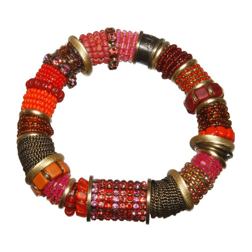 Konplott Armband Armreif Beduin rot / gold