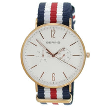 Laden Sie das Bild in den Galerie-Viewer, Bering Herren Uhr Armbanduhr Ultra Slim 14240-464 Nylon