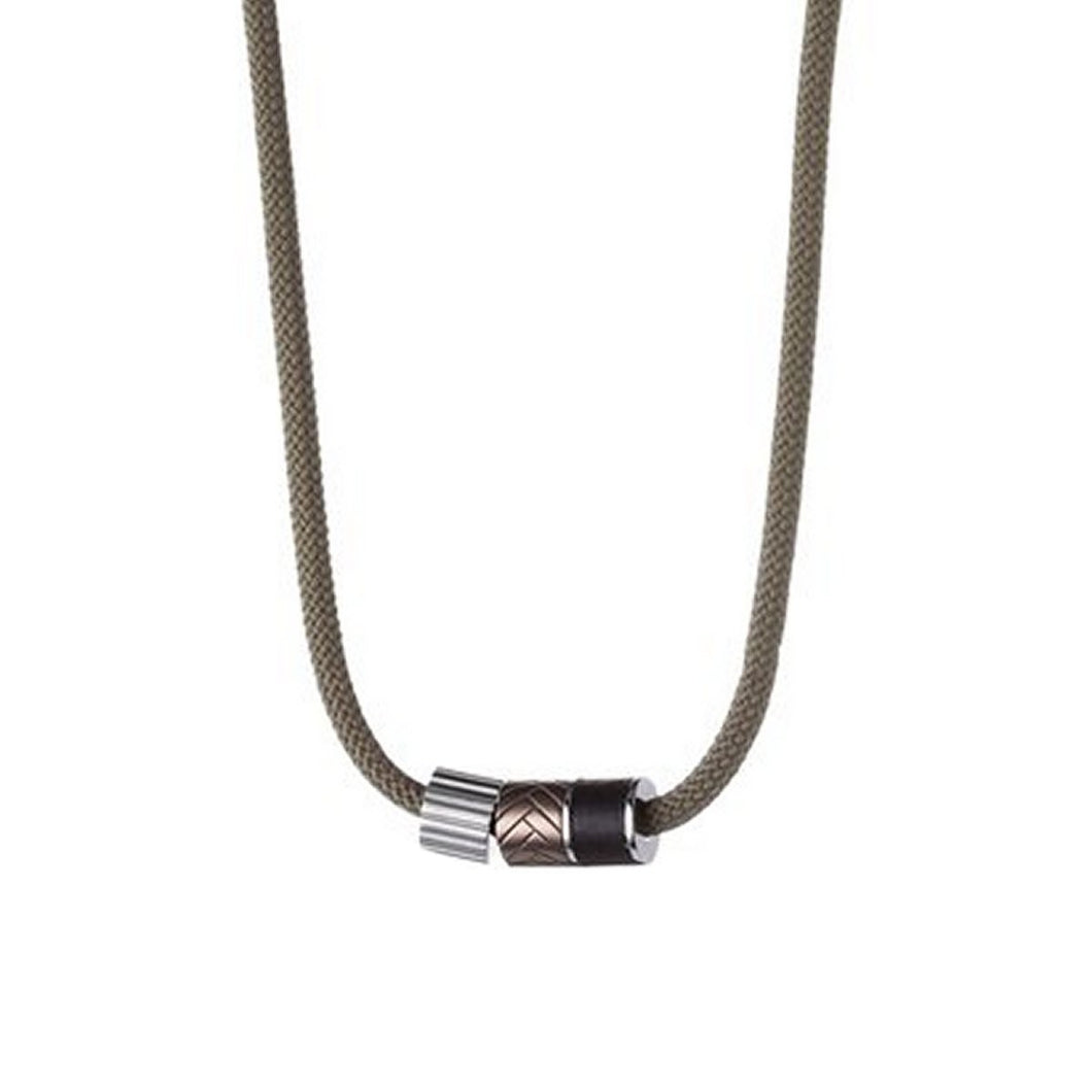 Esprit Herren Kette Edelstahl Textil three-D ESNL11403A450