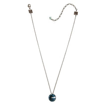 Laden Sie das Bild in den Galerie-Viewer, Konplott Halskette hängend Collier Rivoli hellblau Aquamarin