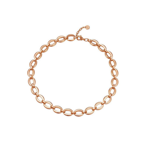 Esprit Damen Kette Edelstahl Rosé Pure Links ESNL13101C420