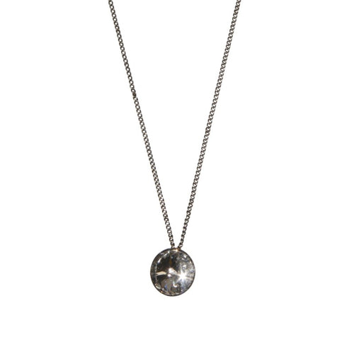 Konplott Halskette hängend Collier Rivoli weiß Kristall