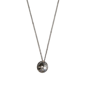 Konplott Halskette hängend Collier Rivoli weiß Kristall