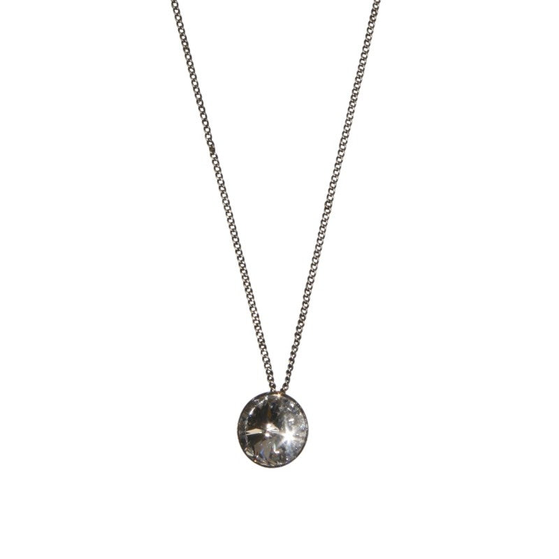 Konplott Halskette hängend Collier Rivoli weiß Kristall