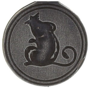 Konplott Anhänger Charm Zodiac Rat/Ratte XS brass/silver