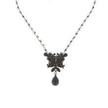 Laden Sie das Bild in den Galerie-Viewer, Konplott Kette Fly Butterfly black silber