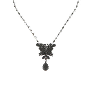 Konplott Kette Fly Butterfly black silber