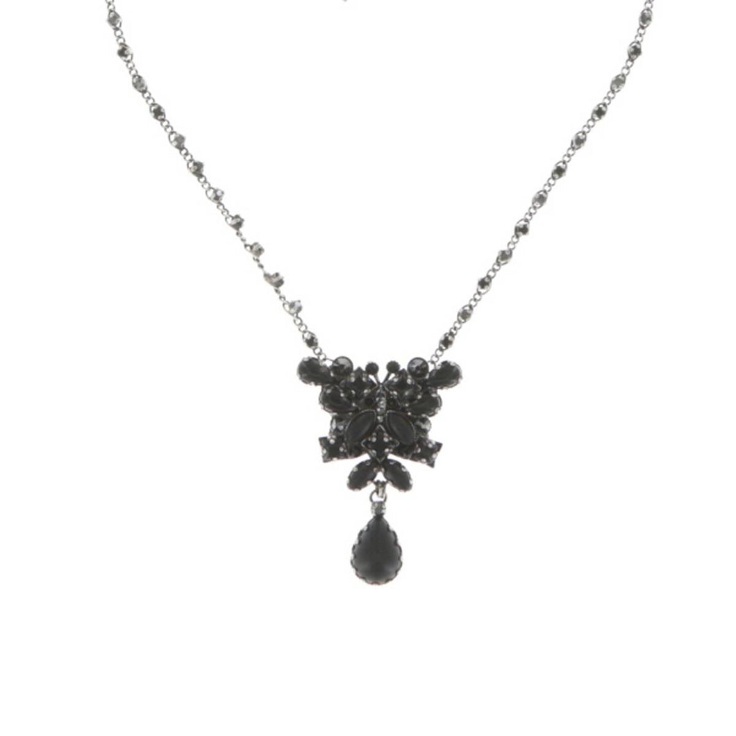 Konplott Kette Fly Butterfly black silber