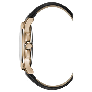 Kenneth Cole New York Herren-Armbanduhr Analog Quarz Leder 10027460