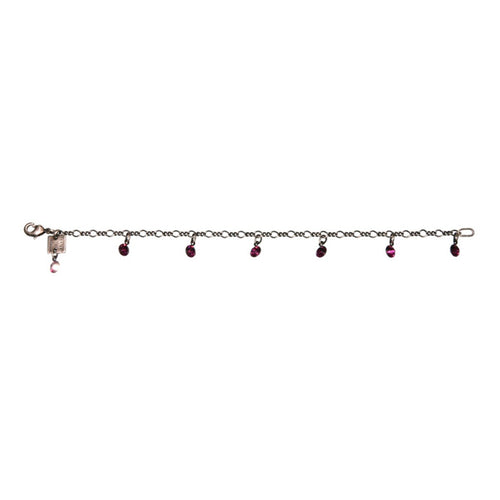 Konplott Armband Armkette Tutui Collection dunke rose fuchsia silber