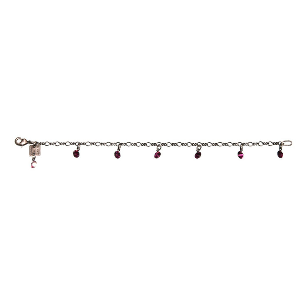 Konplott Armband Armkette Tutui Collection dunke rose fuchsia silber