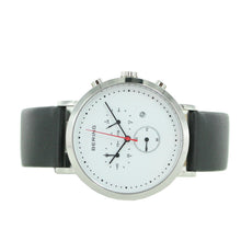 Laden Sie das Bild in den Galerie-Viewer, Bering Herren Uhr Armbanduhr Slim Classic Chronograph - 10540-404-1 Leder