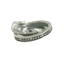 Laden Sie das Bild in den Galerie-Viewer, Fossil Damen Edelstahl Ring JF84715040