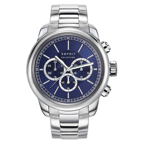Esprit Collection Herren Uhr Armbanduhr Chrono Zethos Edelstahl EL102171005