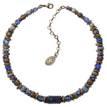 Laden Sie das Bild in den Galerie-Viewer, Konplott Halskette Collier Aladdin blau
