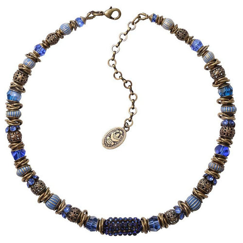 Konplott Halskette Collier Aladdin blau