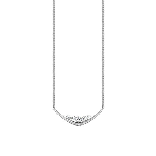 Joop Damen Kette Halskette Edelstahl Silber Simply Modern JPNL00004A420