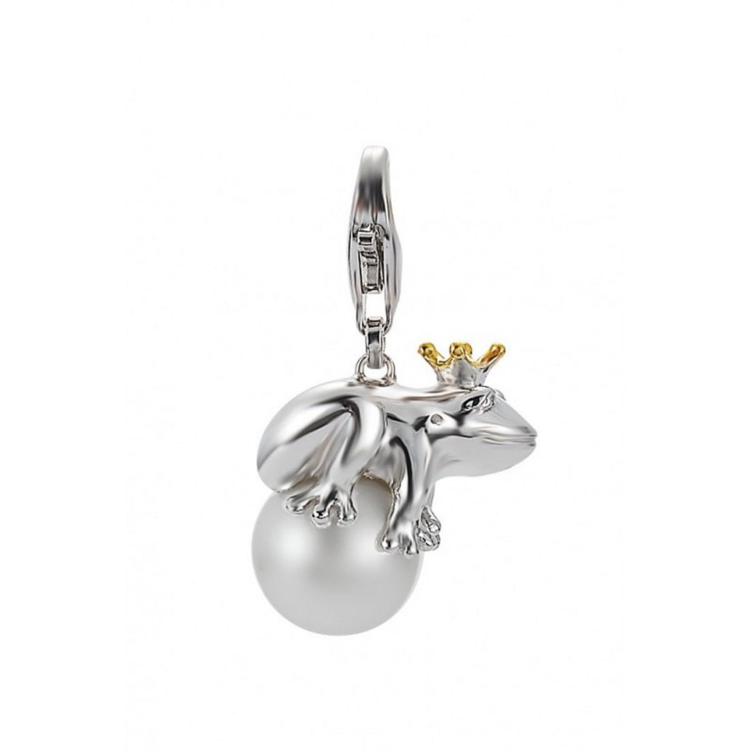Esprit Anhänger Charms Silber Glasperle Frog King ESCH90998B000