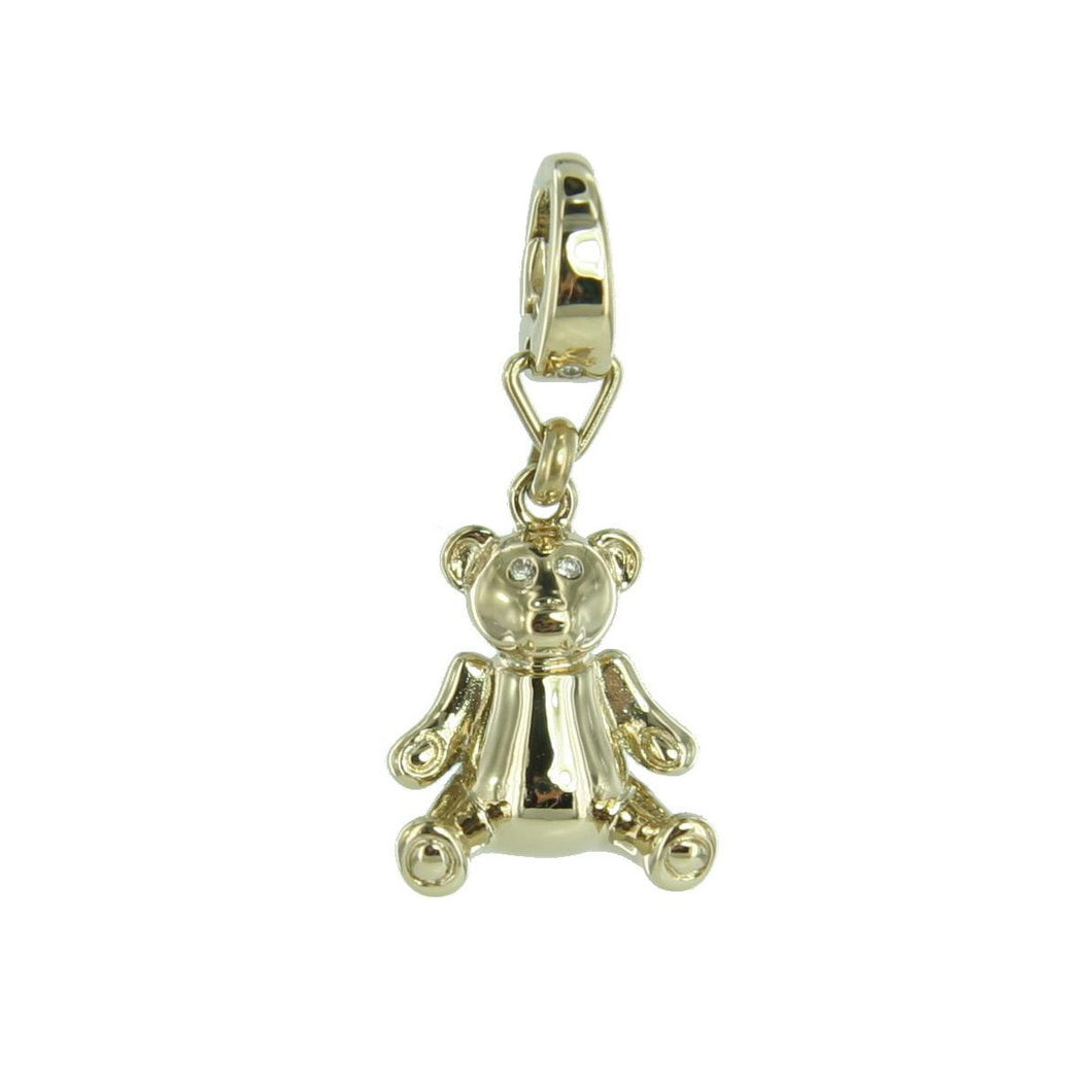 Fossil Anhänger Charms gold JF00764710 Teddybär