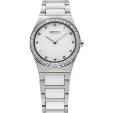 Laden Sie das Bild in den Galerie-Viewer, Bering Damen Uhr Armbanduhr Slim Ceramic - 32430-754 Edelstahl