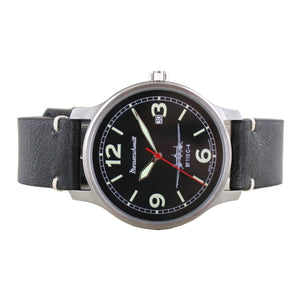 Aristo Herren Messerschmitt Uhr Fliegeruhr BF110C-4