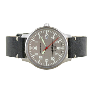 Aristo Herren Messerschmitt Uhr Fliegeruhr BF110C-4ALU