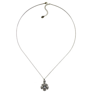 Konplott Halskette Collier Flamenco grey medium antique brass