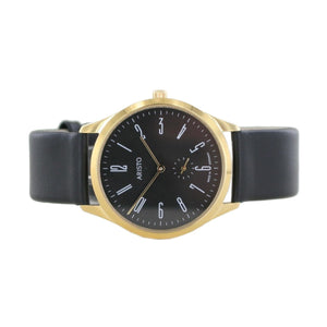 Aristo Bauhaus 1069 Herren Uhr Edelstahl 1H36 Leder