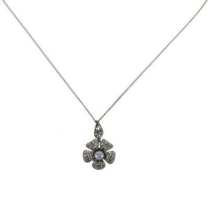 Konplott Halskette Collier Flamenco grey medium antique brass
