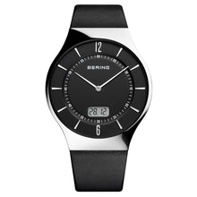 Laden Sie das Bild in den Galerie-Viewer, Bering Herren Uhr Armbanduhr 51640-402 Funkuhr Leder