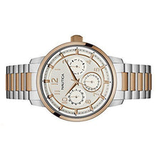 Laden Sie das Bild in den Galerie-Viewer, Nautica Herren Uhr Armbanduhr NAD19556G Edelstahl