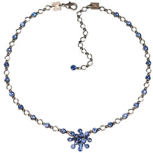 Laden Sie das Bild in den Galerie-Viewer, Konplott Halskette Collier Magic Fireball blau Saphir