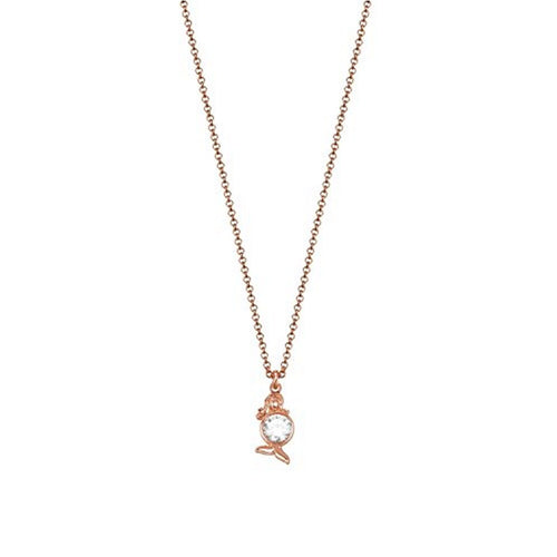 Esprit Damen Kette Edelstahl Rosé VIRGO Jungfrau ESNL03389C420